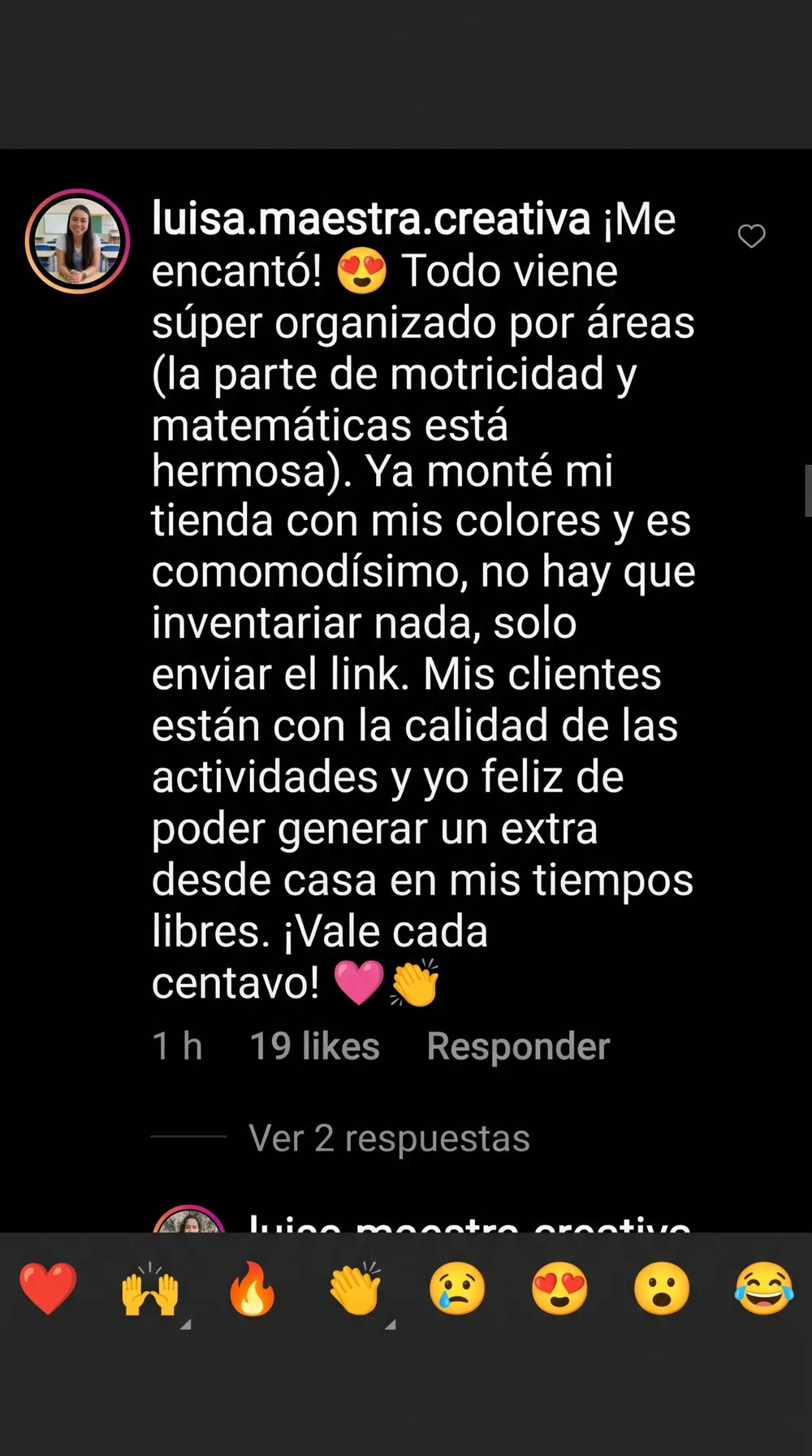 Comentario de Luisa